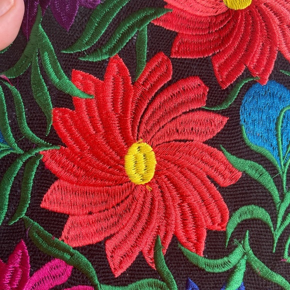 Handmade Mexican Artisan Envelope Clutch/ Shoulder bag - Picture 4 of 9